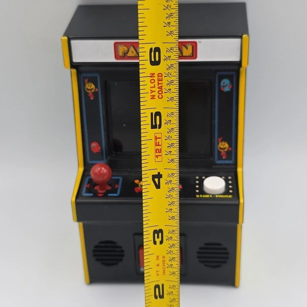 Pac-Man Mini Hand Held Arcade Game Bandai Namco Tested & Works